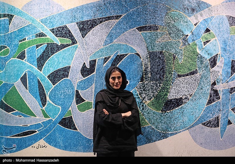 گزارش تصویری خبرگزاری تسنیم از نمایشگاه رضا مافی