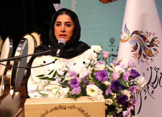 محبوبه کاظمی دولابی در بنیاد ملی توراندخت در اصفهان